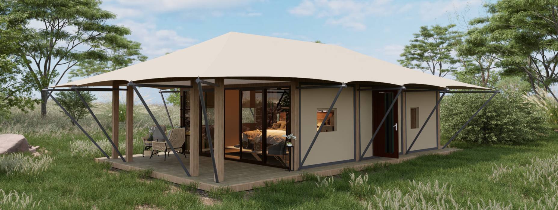 肃宁县户外酒店帐篷厂家